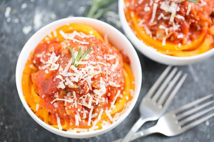 Minute Rosemary Chicken Ragu: Quick Butternut Noodle Comfort